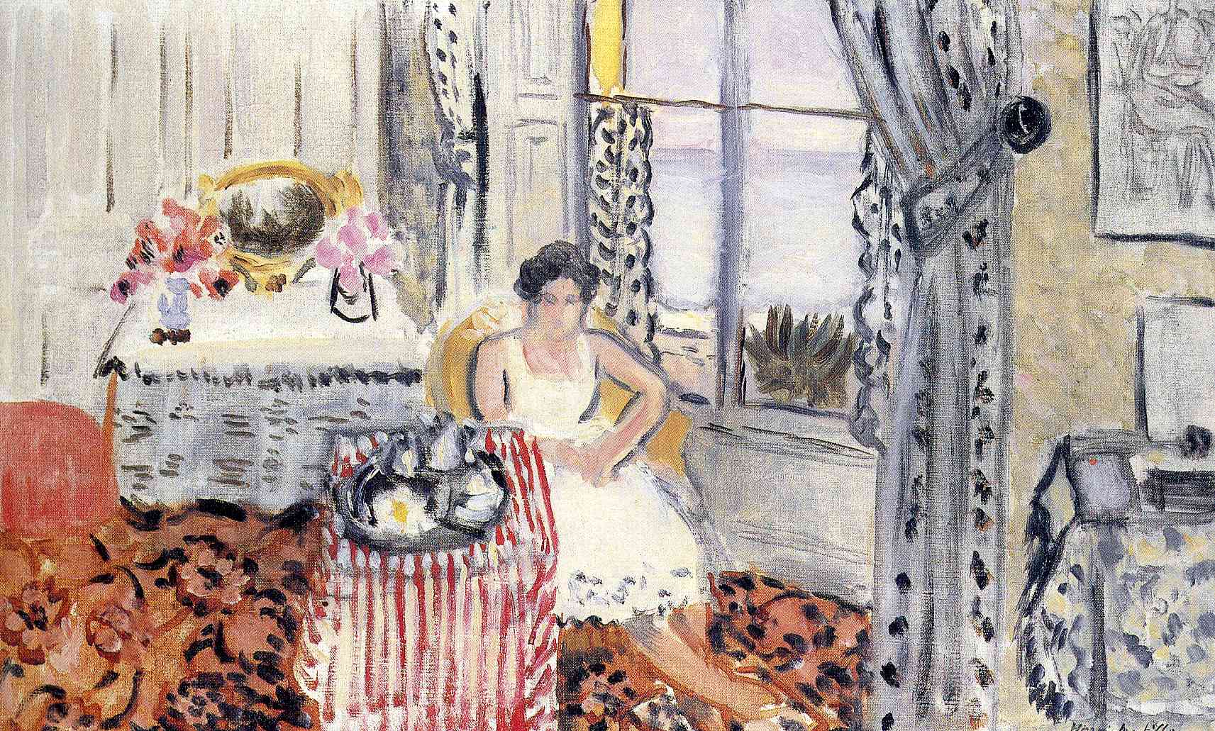 Henri Matisse - Woman by a Window 1919